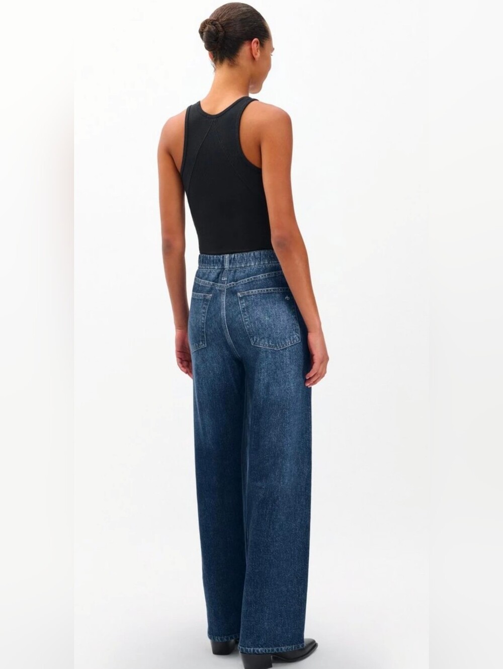 Rag & Bone Miramar Wide Leg Pant Cotton Terry Petra Size XL NWOT - Picture 4 of 9